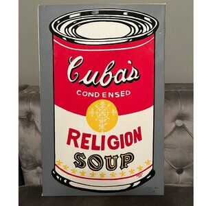 Cuba's Condensed Soup Homage to Warhol, Alfredo Manzo Cedeño - Religion